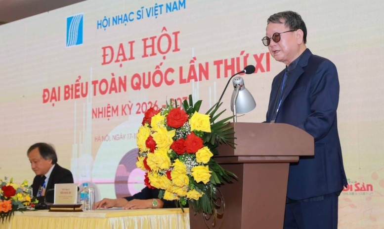 Thiếu tướng, nhạc sĩ Đức Trịnh tái đắc cử Chủ tịch Hội Nhạc sĩ Việt Nam khóa XI